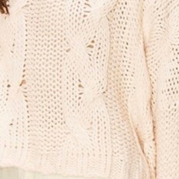 TURTLENECK CABLE KNIT SWEATER - Picture 6 of 6